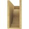 Ekena Millwork 7"W x 21"D x 14"H Classic Van Buren Rough Cedar Woodgrain TimberThane Corbel, Primed Tan CORUR07X21X14VANRCPR - alternate 6
